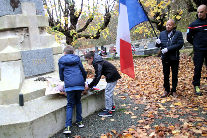 retour en images sur la commémoration du 11 novembre 1918