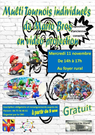 Tournoi de Mario Bros 2026